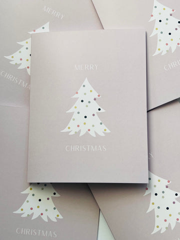Pastel Christmas Card