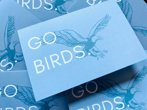 Go Birds Card