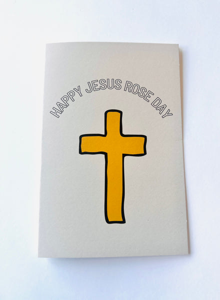 Jesus Rose Card